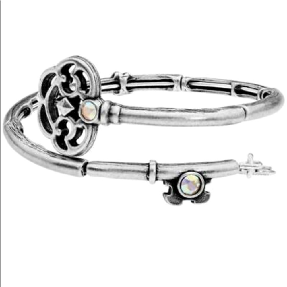 Alex and Ani Key Wrap, RS Silver Bracelet